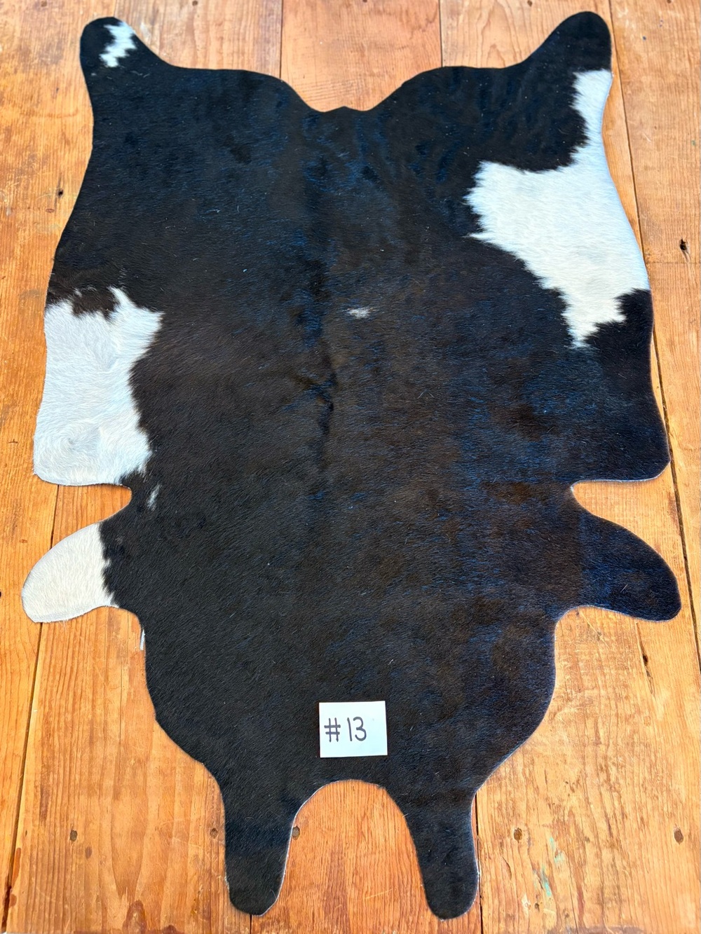 Black and White Mini Cowhide